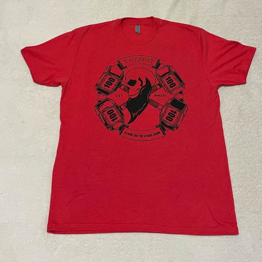 Men’s Skull n Barbell Gym T